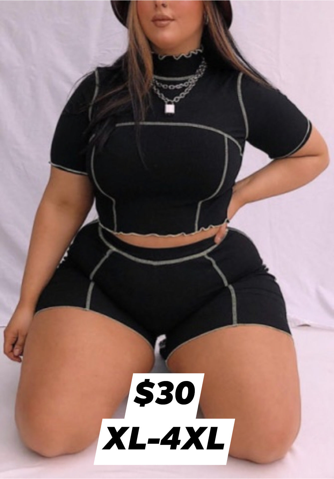 Curvy Biker Set